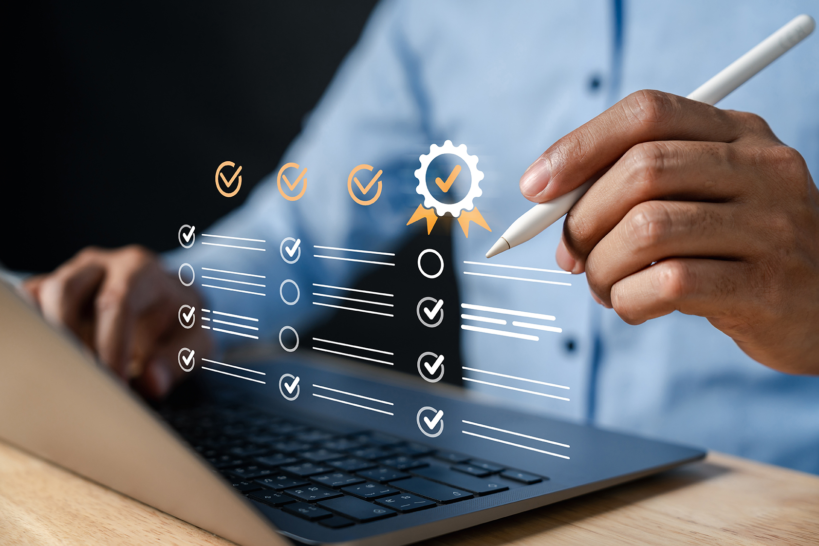 Digital,Form,Signing,With,Quality,Assurance,Checkmarks,,Signature,,Secure,Document